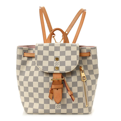 Louis Vuitton Damier Azur Sperone BB Backpack 1 of 9