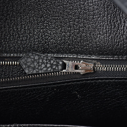 Hermes Taurillon Clemence Birkin 35 Black 20 of 32