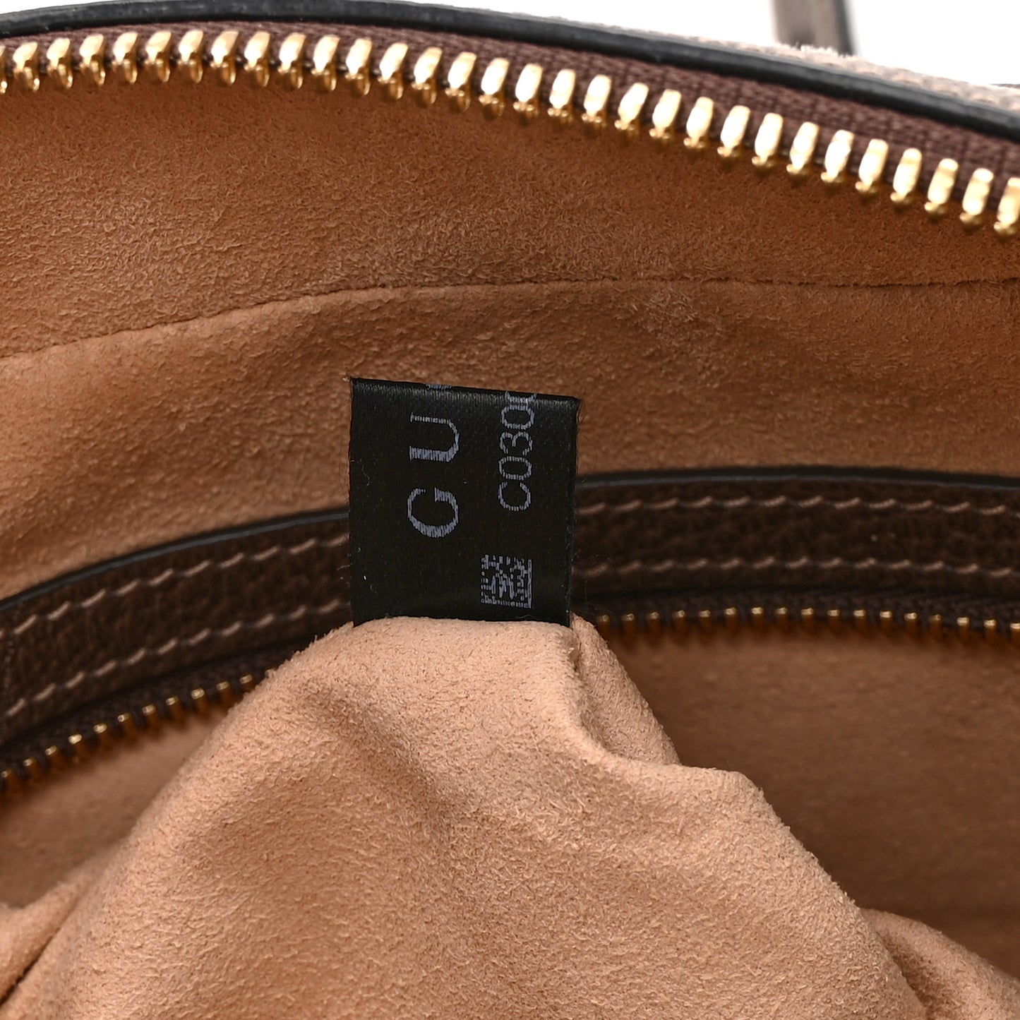 GG Supreme Monogram Web Small Ophidia Shoulder Bag Brown