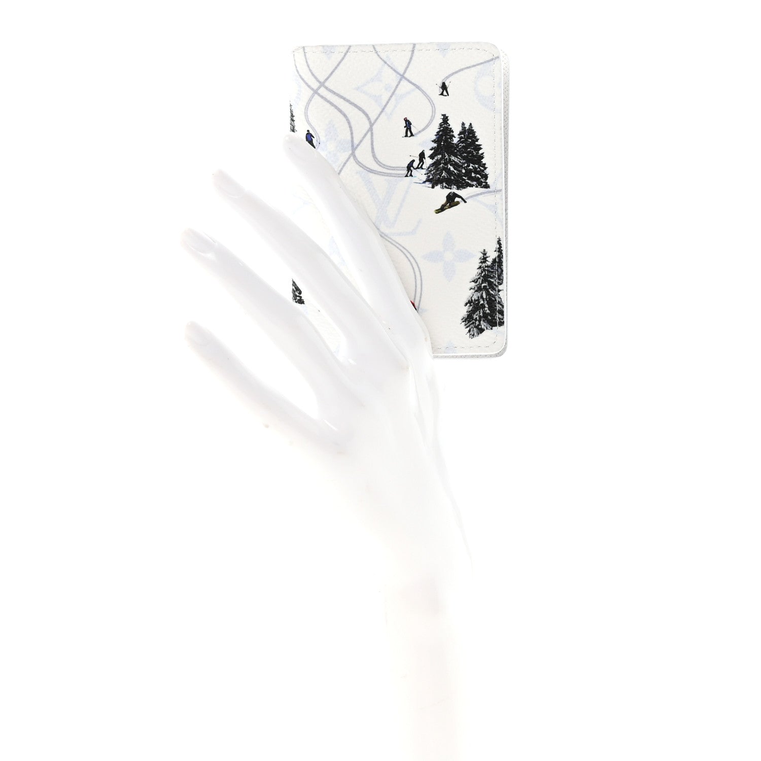Louis Vuitton Monogram Sports Passport Cover Ski White 2 of 7