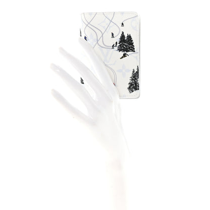 Louis Vuitton Monogram Sports Passport Cover Ski White 2 of 7