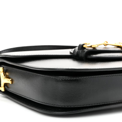 Gucci Azalea Calfskin Horsebit 1955 Shoulder Bag Black 9 of 12