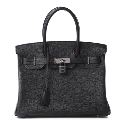 Hermes Togo Birkin 30 Black 1 of 11