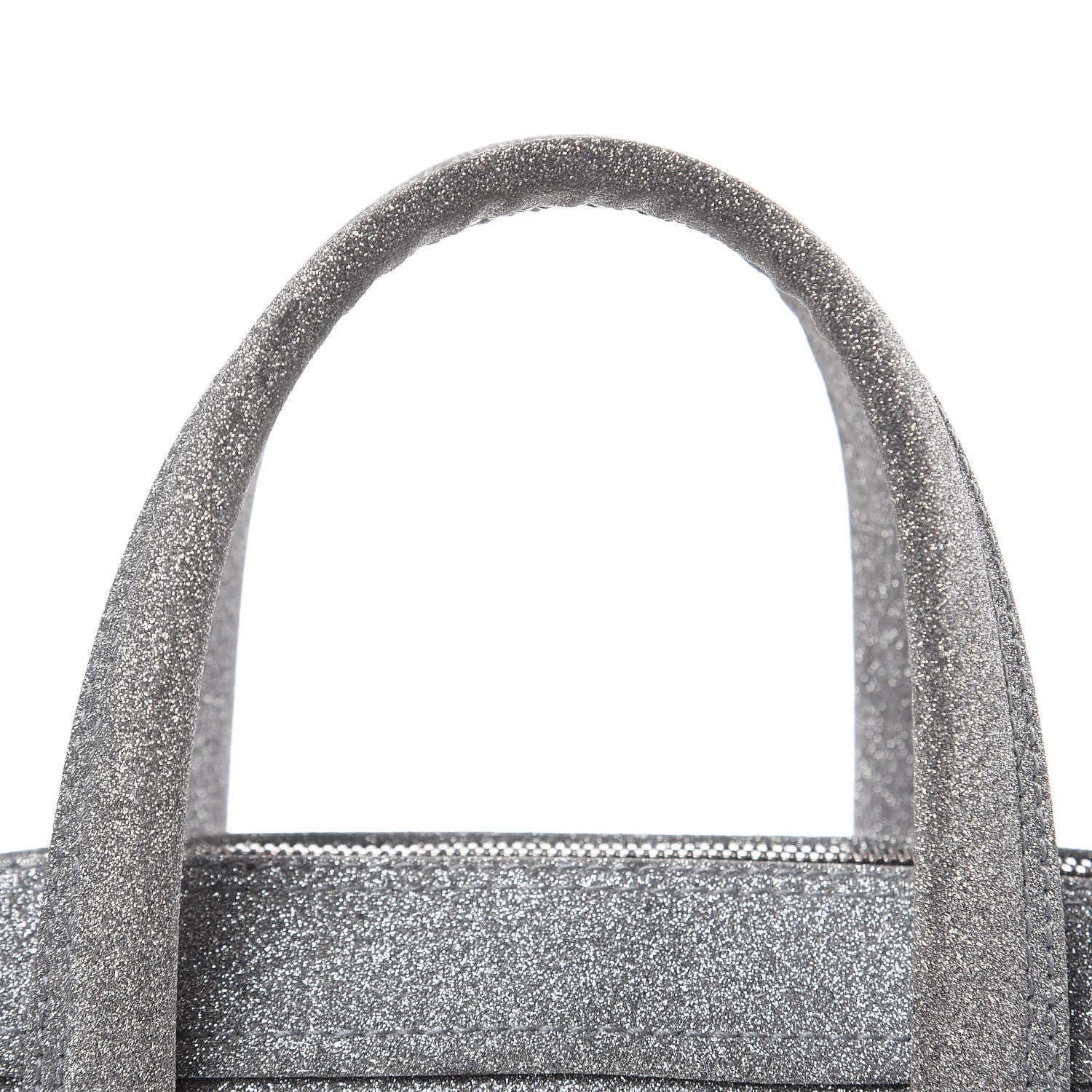 Balenciaga Glitter XS Triangle Duffle Argent Black 8 of 13