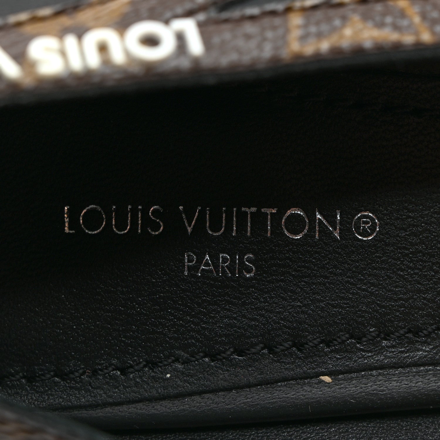 Louis Vuitton Patent Monogram Archlight Pumps 38 Black 6 of 8