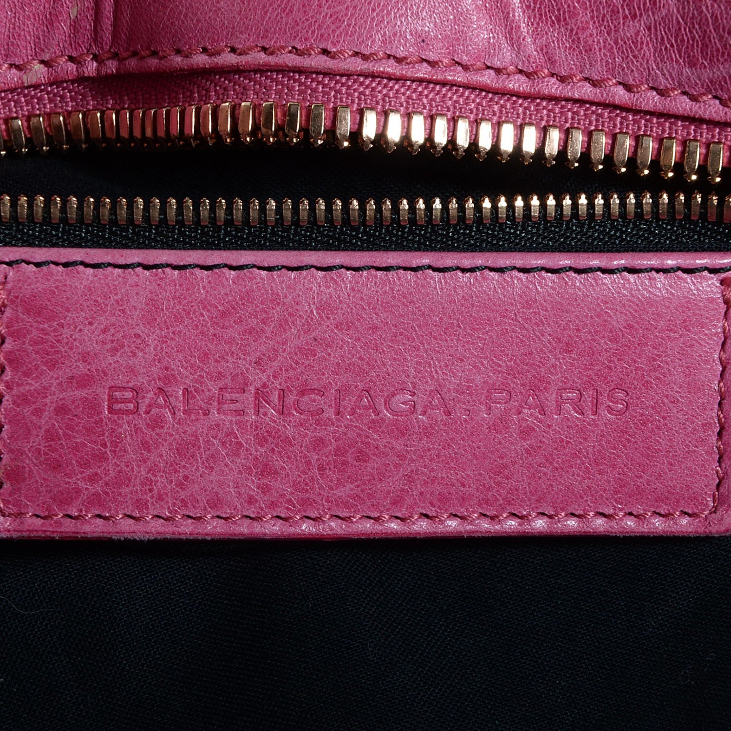Balenciaga Agneau Giant 21 Rose Gold Hardware Part Time Sorbet 10 of 13