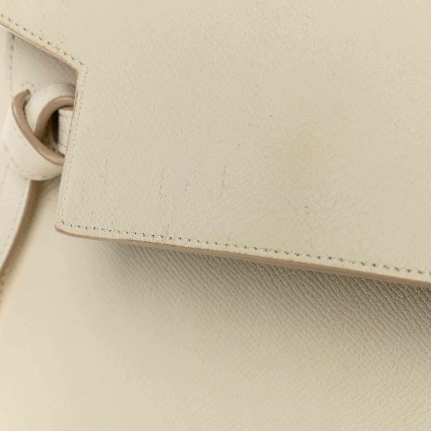 Celine Grained Calfskin Micro Belt Bag Linen 13 of 13