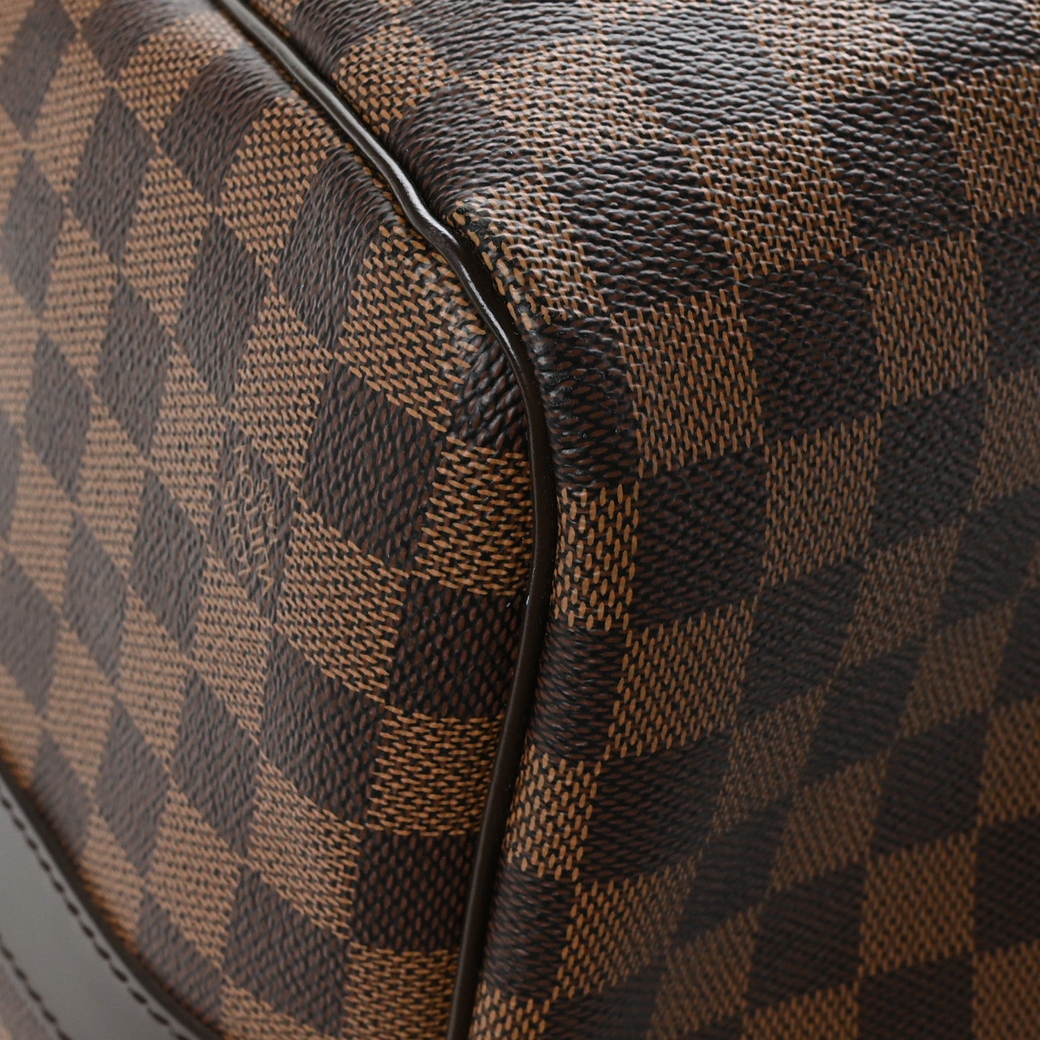 Louis Vuitton Damier Ebene Keepall Bandouliere 55 9 of 10