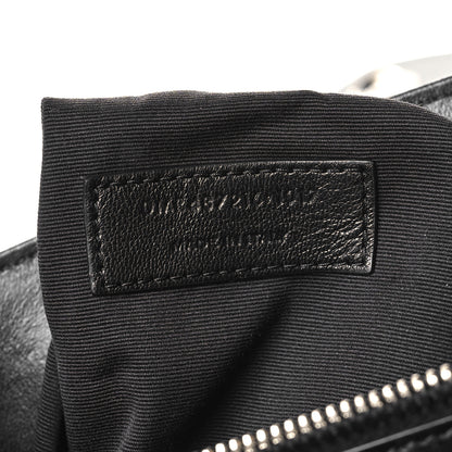 Saint Laurent Calfskin Y Quilted Monogram Medium Loulou Chain Satchel Black 7 of 10