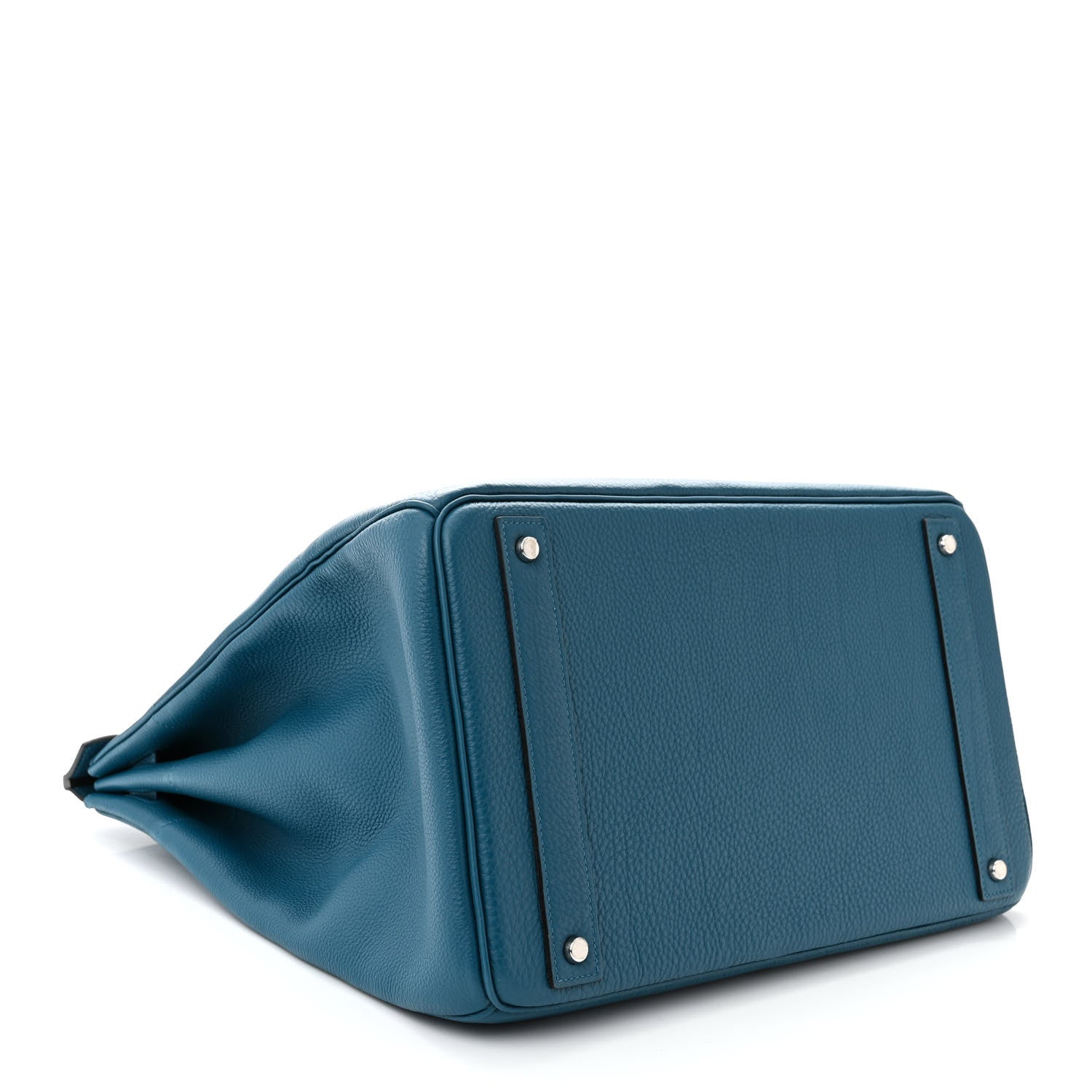 Hermes Togo HAC Birkin 40 Bleu De Galice 4 of 10