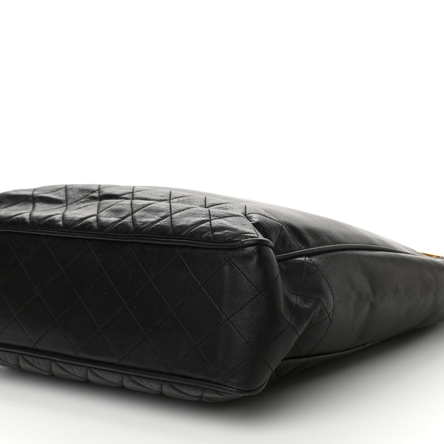 Lambskin Shoulder Bag Black