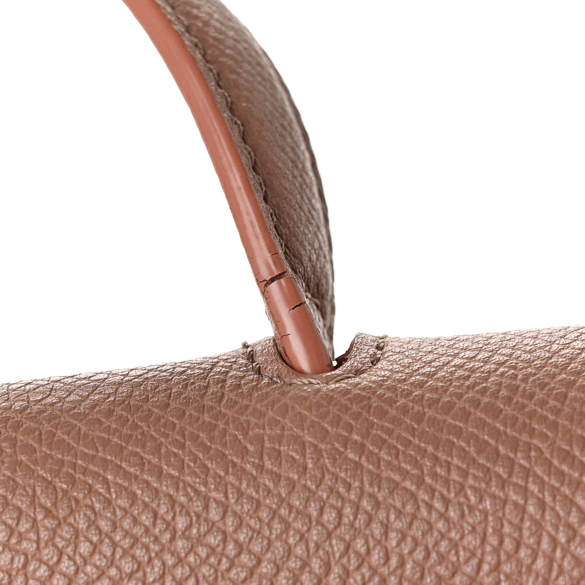 Grained Calfskin Nano Belt Bag Antique Rose