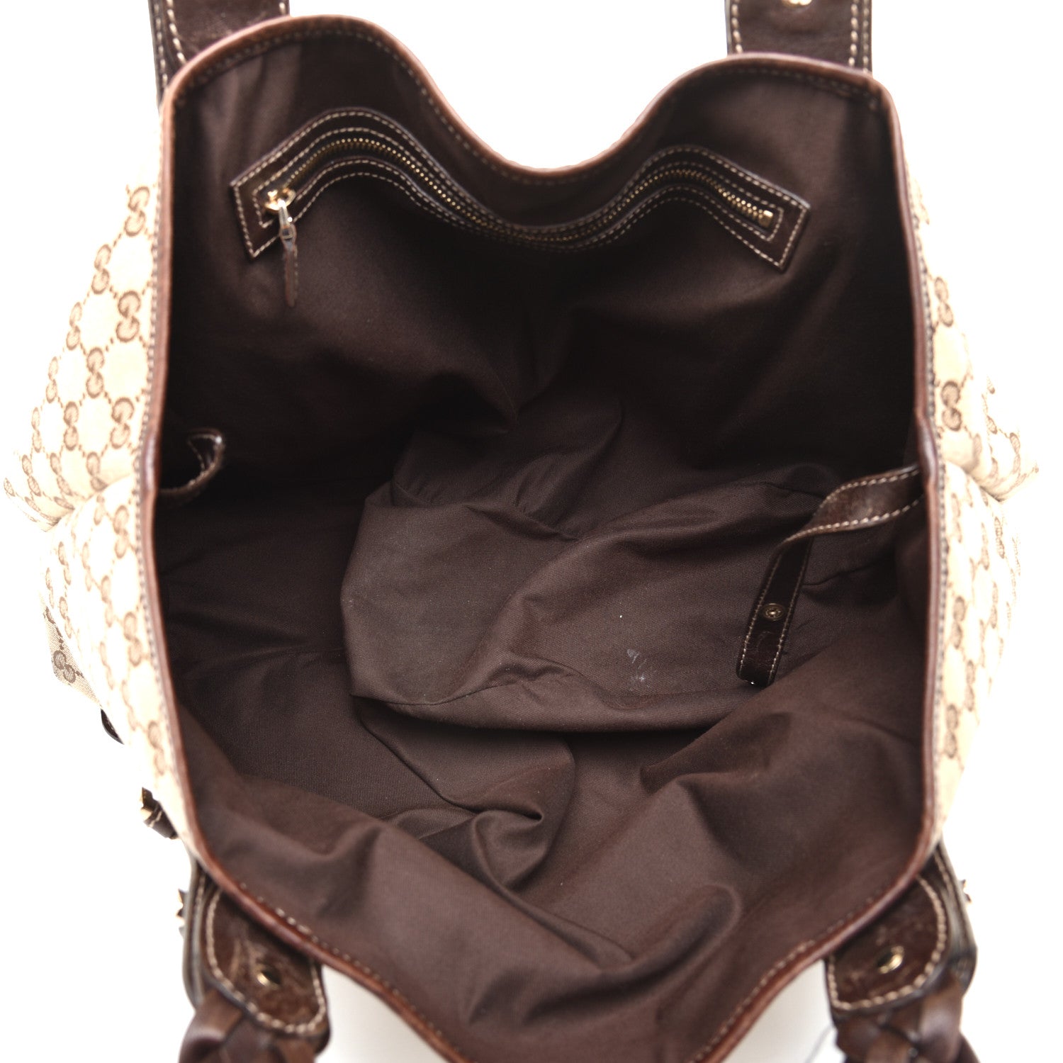 Gucci Monogram Medium Pelham Shoulder Bag Dark Brown 5 of 10