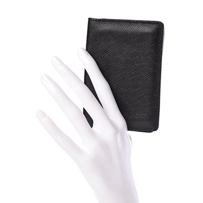 Louis Vuitton Taiga Pocket Organizer NM Black 2 of 10