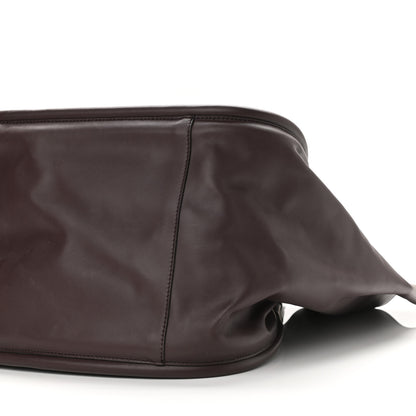 Proenza Schouler Calfskin XL Ruched Tote Chocolate Plum 11 of 11