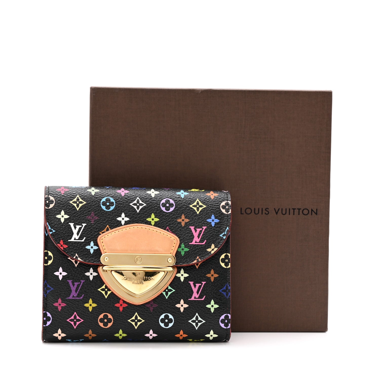 Monogram Multicolor Joey Wallet Black Grenade