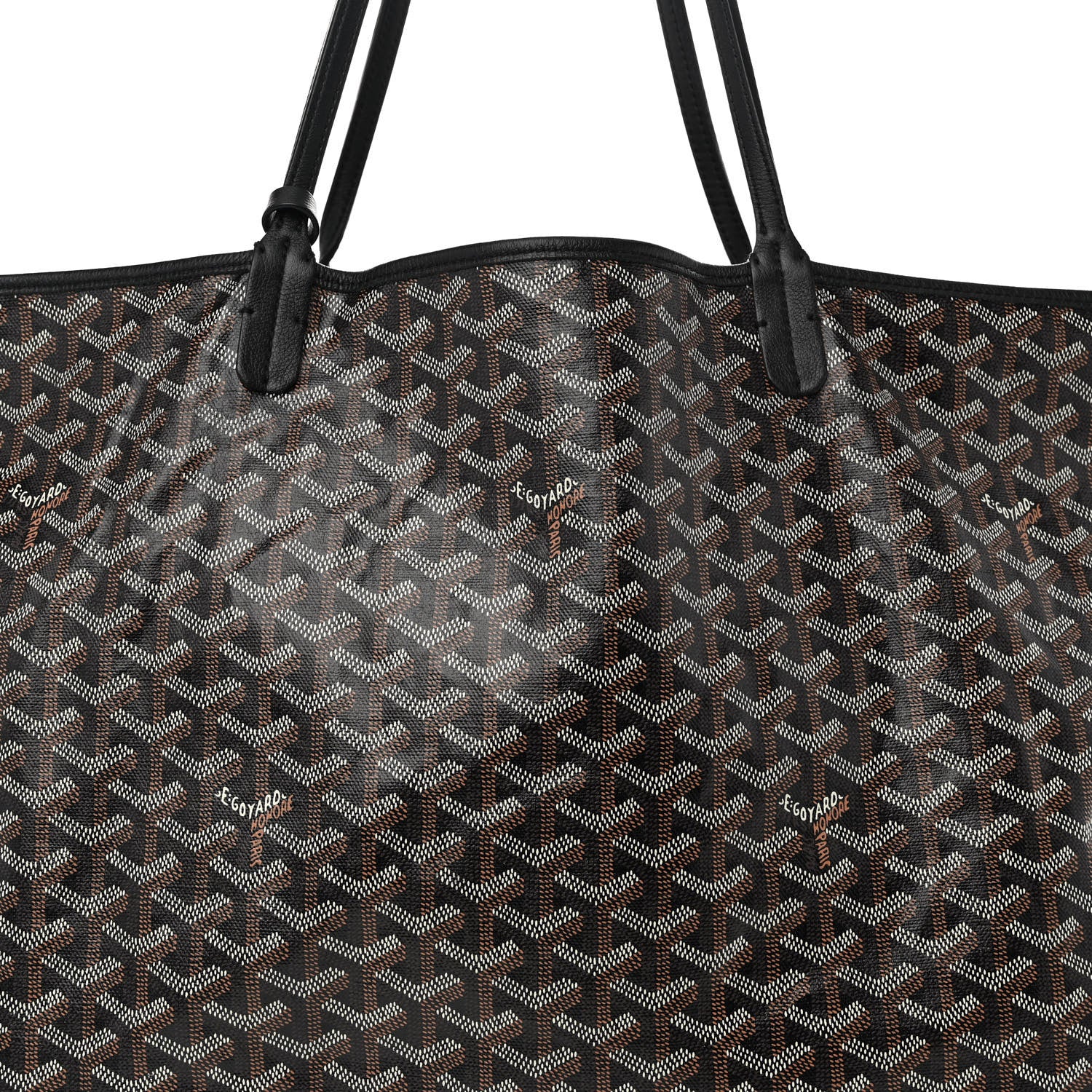 Goyard Goyardine Saint Louis GM Black 8 of 12
