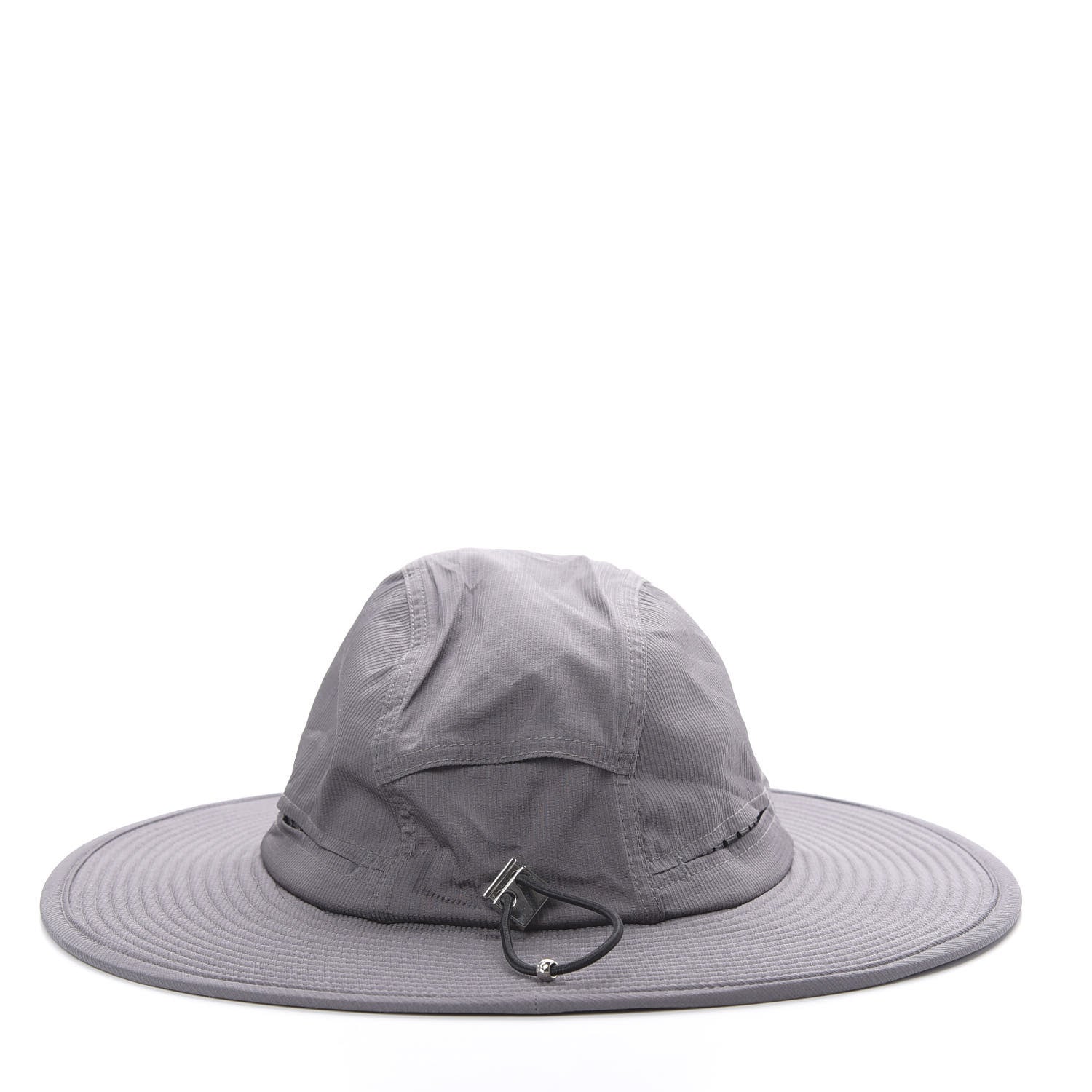 Louis Vuitton Silk Calfskin Wide Brimmed Hat Gris 5 of 8