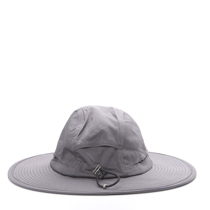 Louis Vuitton Silk Calfskin Wide Brimmed Hat Gris 5 of 8