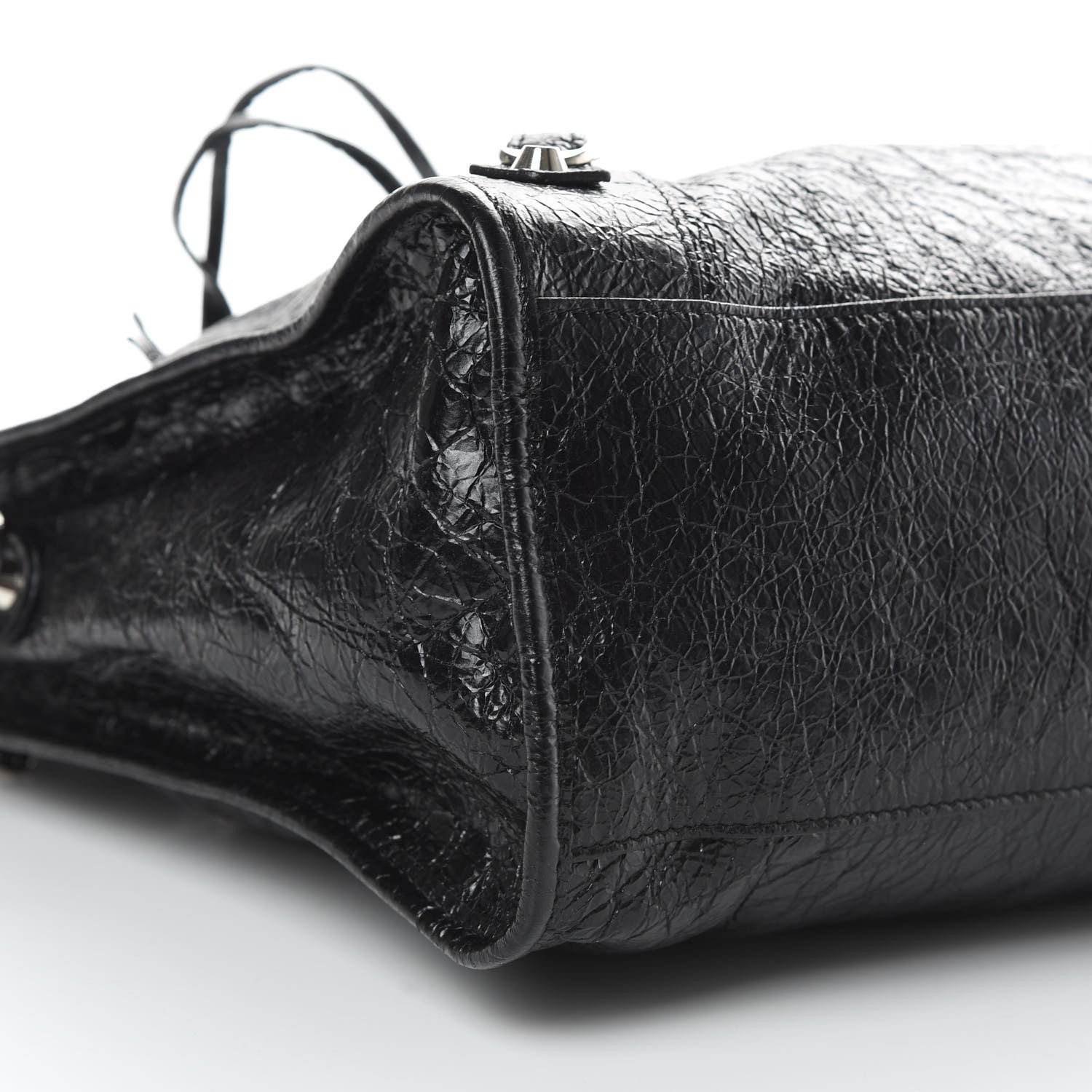 Balenciaga Agneau Classic Silver Hardware City Black 9 of 10