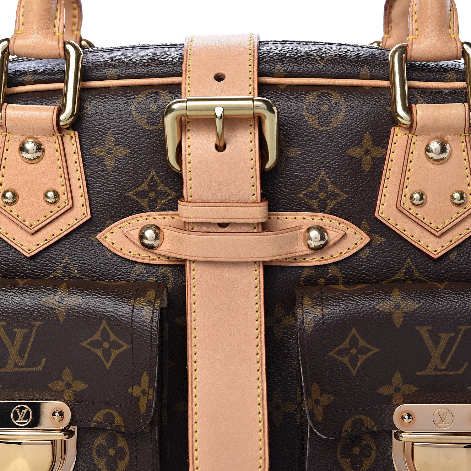 Louis Vuitton Monogram Manhattan GM 9 of 17