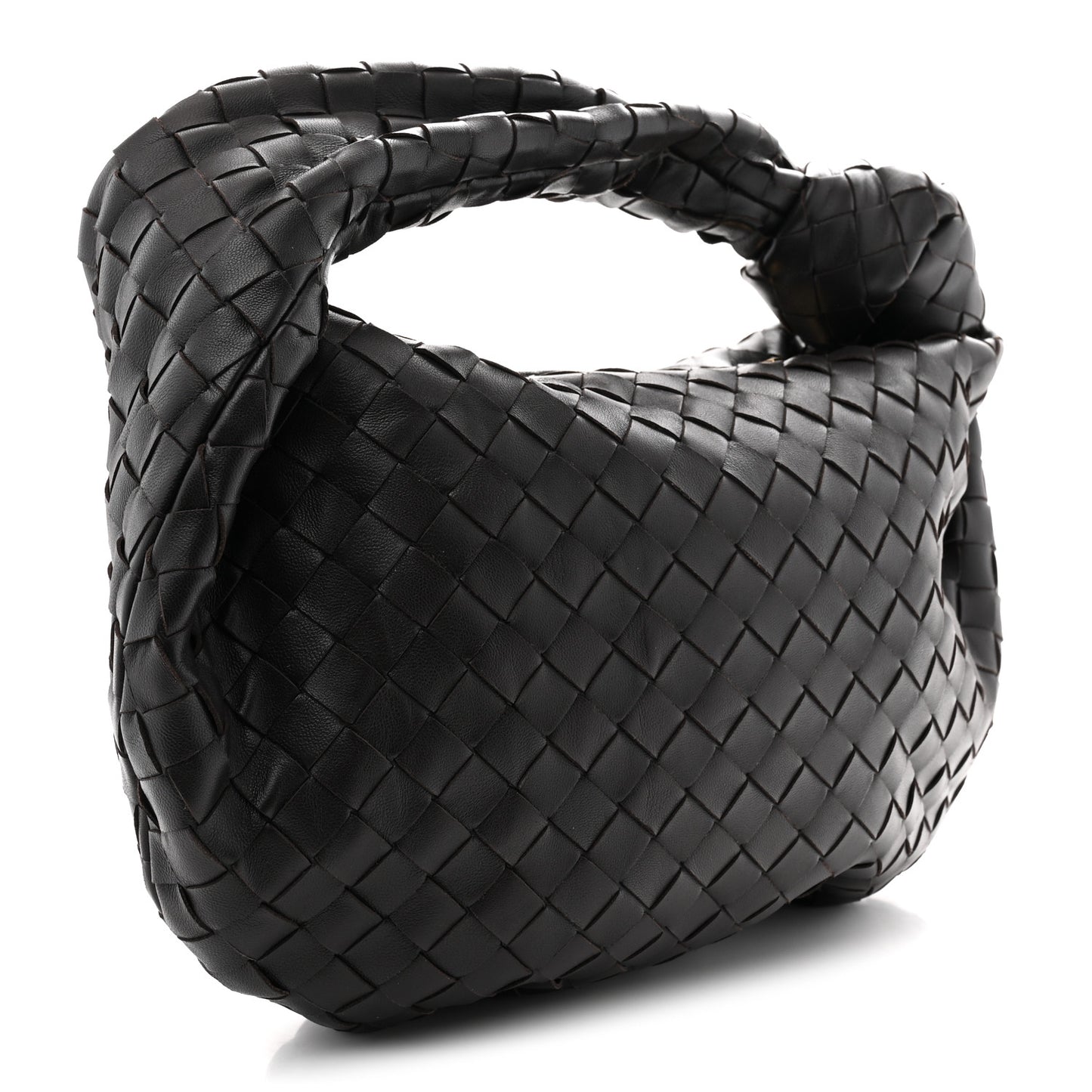 Nappa Intrecciato Teen Jodie Hobo Fondant