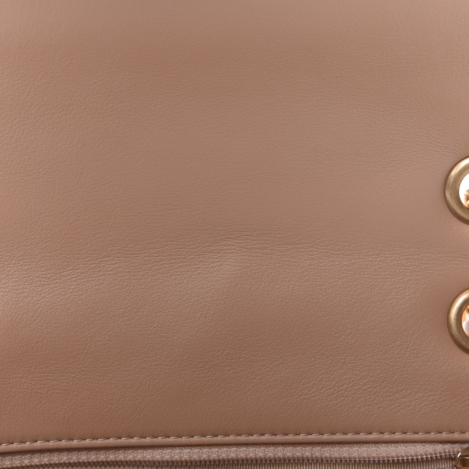 Chanel Calfskin Quilted Small Enchained Flap Beige 8 of 12