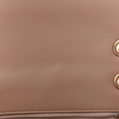 Chanel Calfskin Quilted Small Enchained Flap Beige 8 of 12
