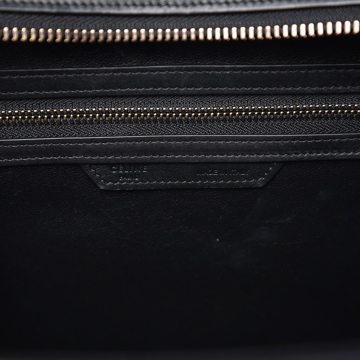Smooth Calfskin Mini Luggage Black