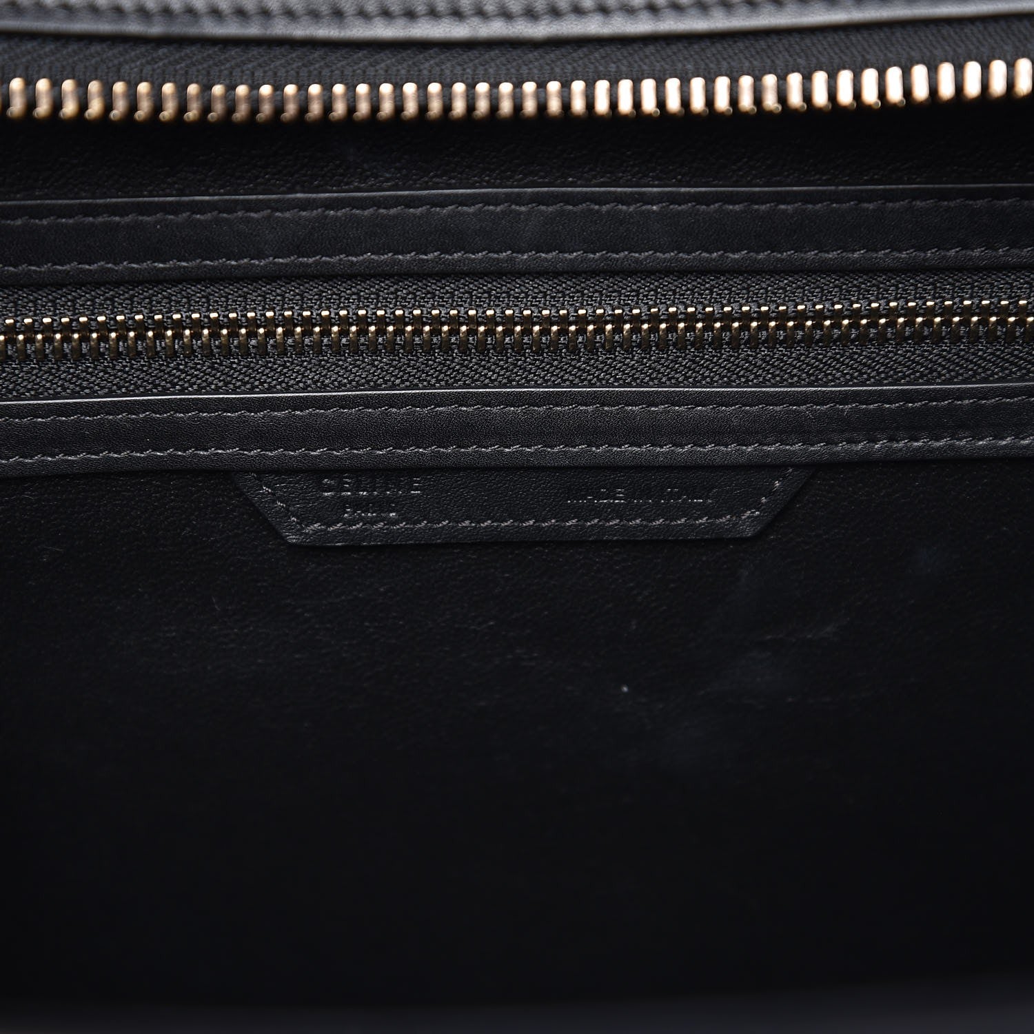 Celine Smooth Calfskin Mini Luggage Black 7 of 15
