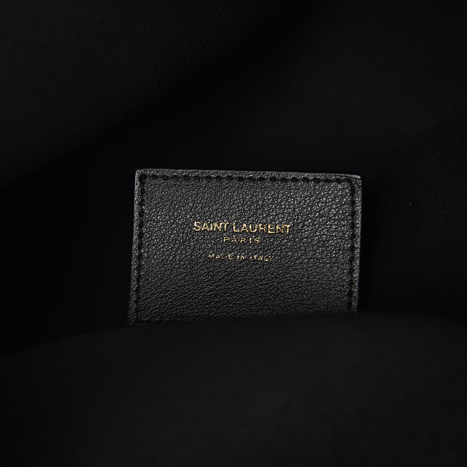 Saint Laurent Calfskin Medium Shopping Tote Black 5 of 9