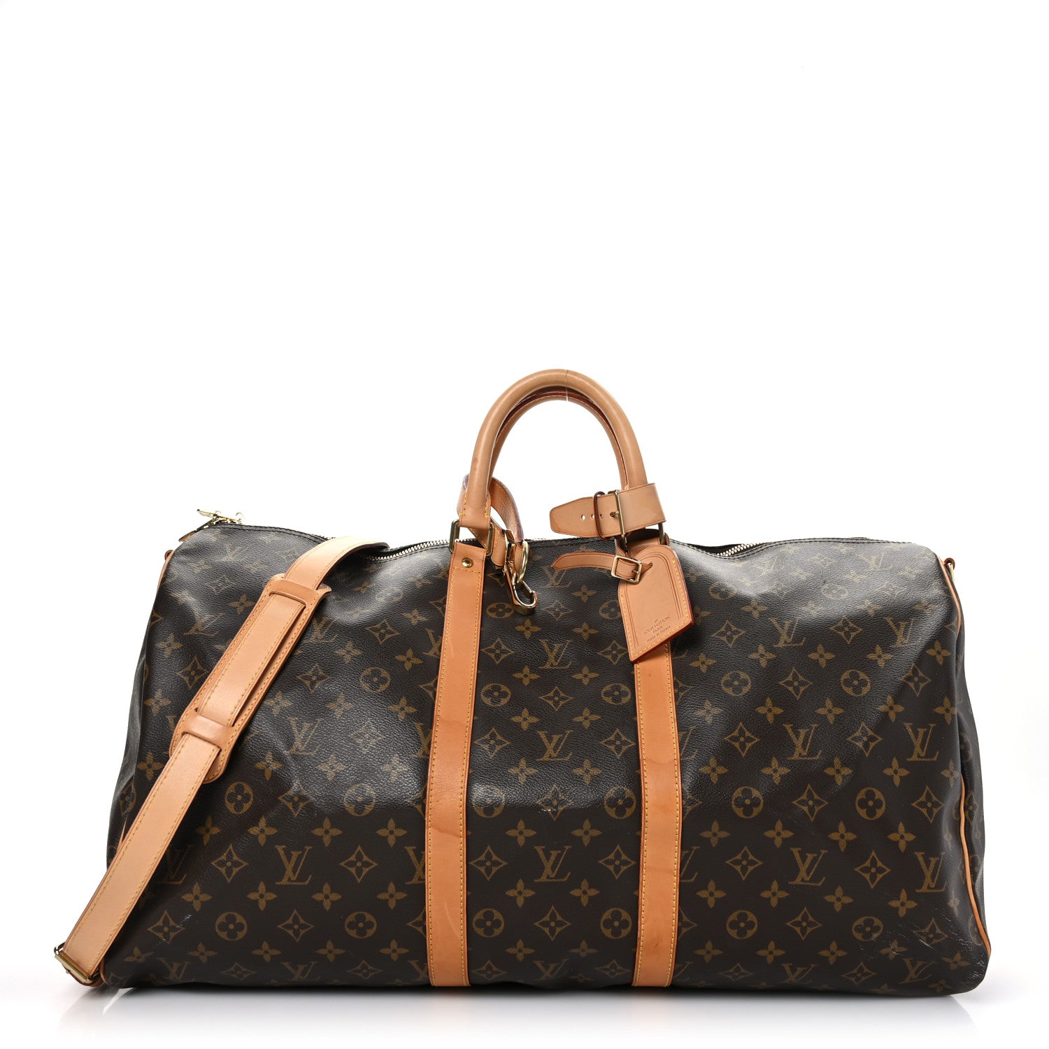 Louis Vuitton Monogram Keepall Bandouliere 55 1 of 11