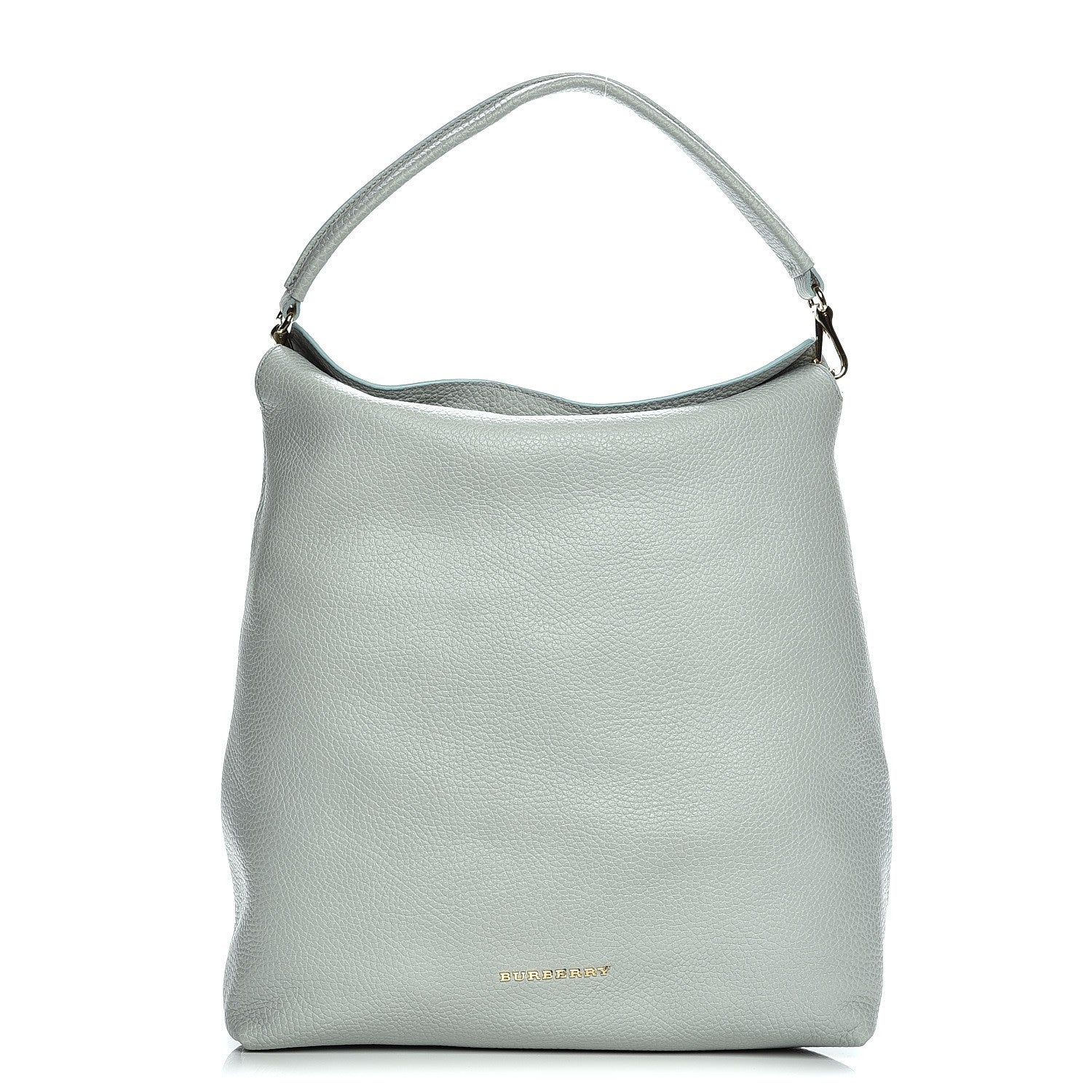 Burberry Grainy Calfskin Medium Cale Hobo Sky Blue 1 of 7
