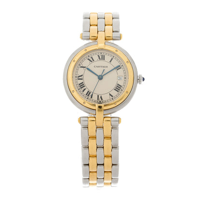 Cartier Stainless Steel 18K Yellow Gold 29mm Panthere Vendome Quartz Watch 1 of 4
