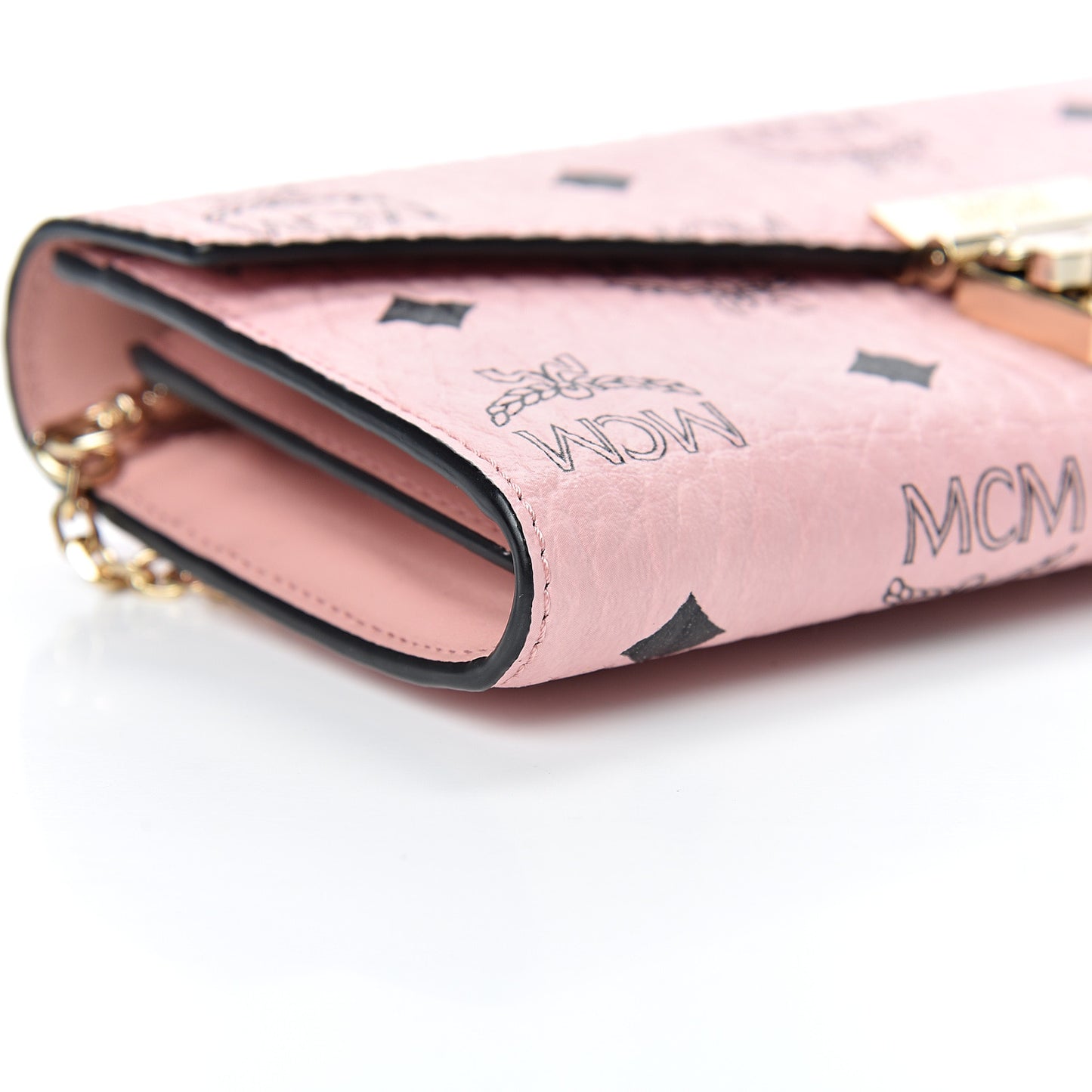 Visetos Large Patricia Wallet On Chain Soft Pink