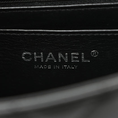 Chanel Lambskin Quilted Mini Top Handle Rectangular Flap So Black 6 of 11