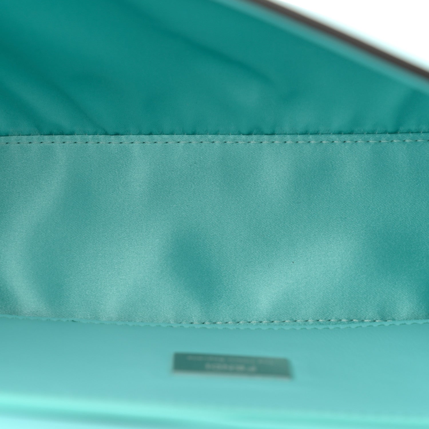 Fendi X TIFFANY Nappa Silver Baguette Blue Tiffany Silver 5 of 11