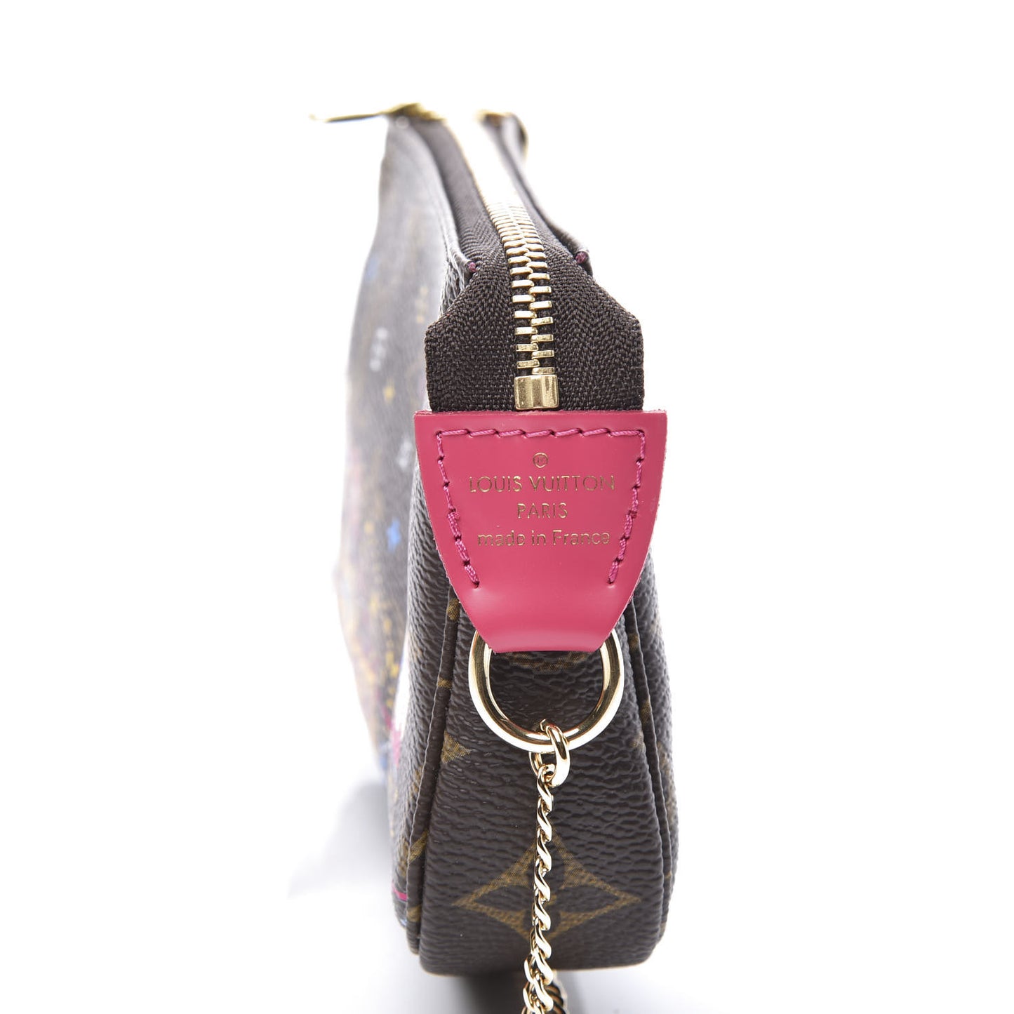 Monogram 2020 Christmas Animation Roller Coaster Mini Pochette Accessories Pivoine