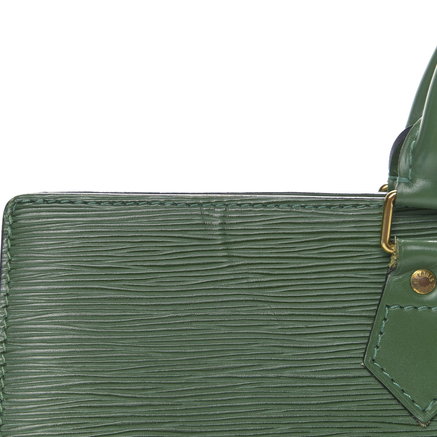 Louis Vuitton Epi Sac Triangle Green 10 of 16