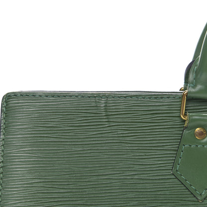Louis Vuitton Epi Sac Triangle Green 10 of 16
