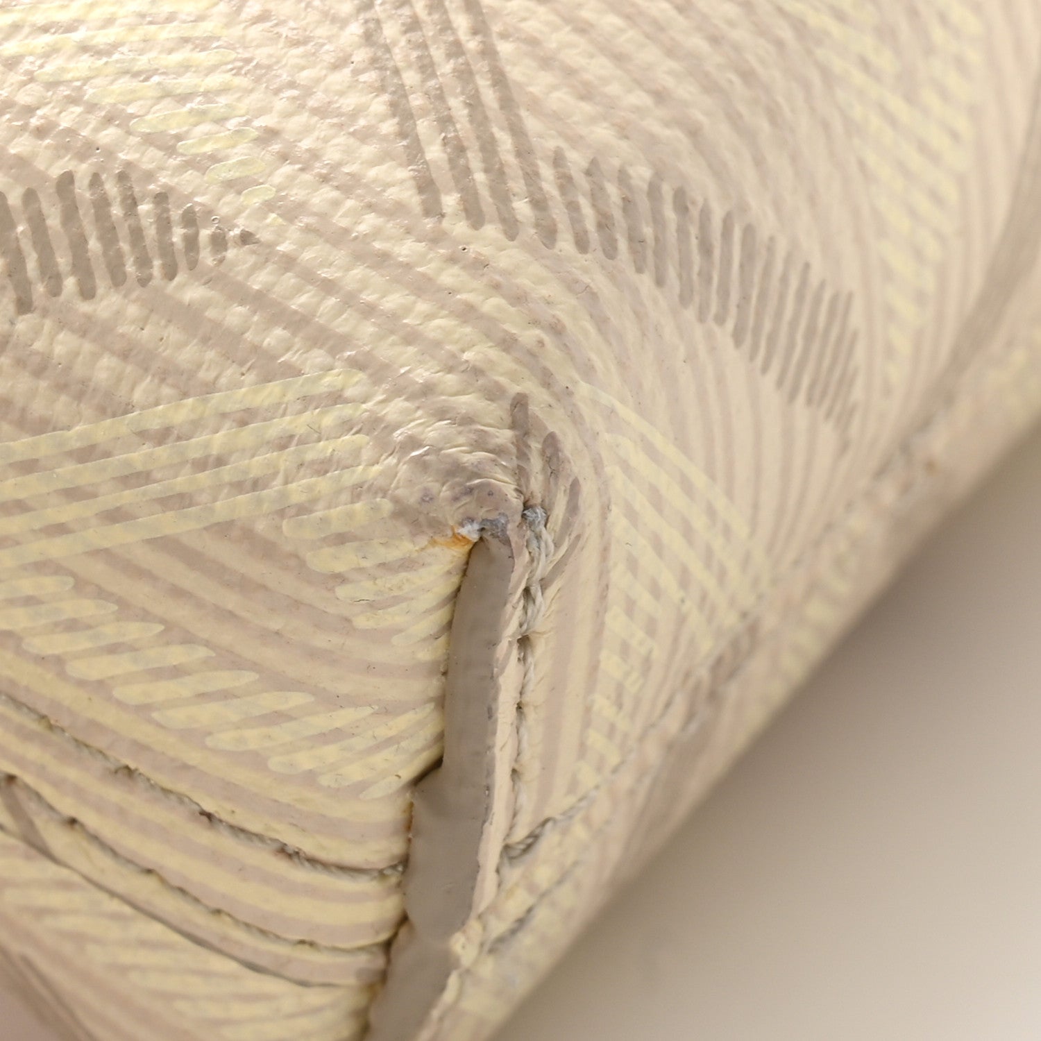 Christian Dior Coated Canvas CD Diamond Pouch Natural 8 of 10