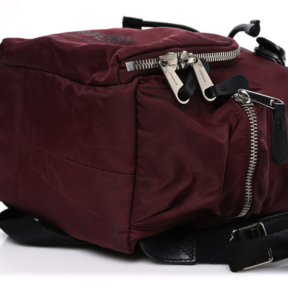 Burberry Nylon Medium Rucksack Backpack Burgundy Red 11 of 12