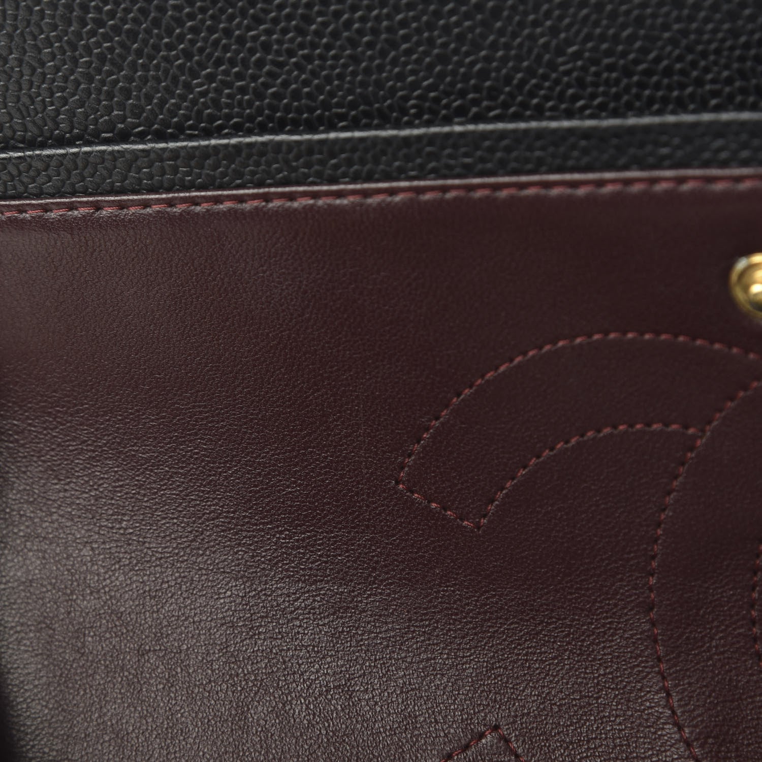 Chanel Caviar Quilted Jumbo Double Flap Black 14 of 14