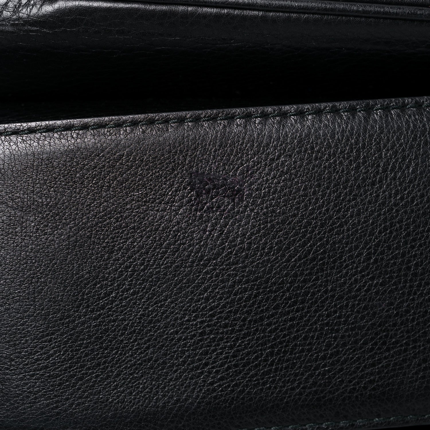 Gucci Calfskin Large New Bamboo Top Handle Bag Black 17 of 20