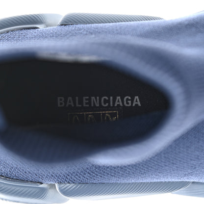 Balenciaga Technical 3D Recycled Knit Womens Speed 2.0 Sneakers 36 Monocolor Dark Navy 7 of 9
