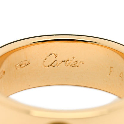 Cartier 18K Yellow Gold 5.5mm LOVE Ring 47 4 3 of 3