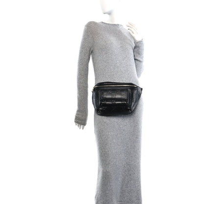 Gucci Calfskin GG Tennis Embossed Pocket Belt Bag Black 2 of 10