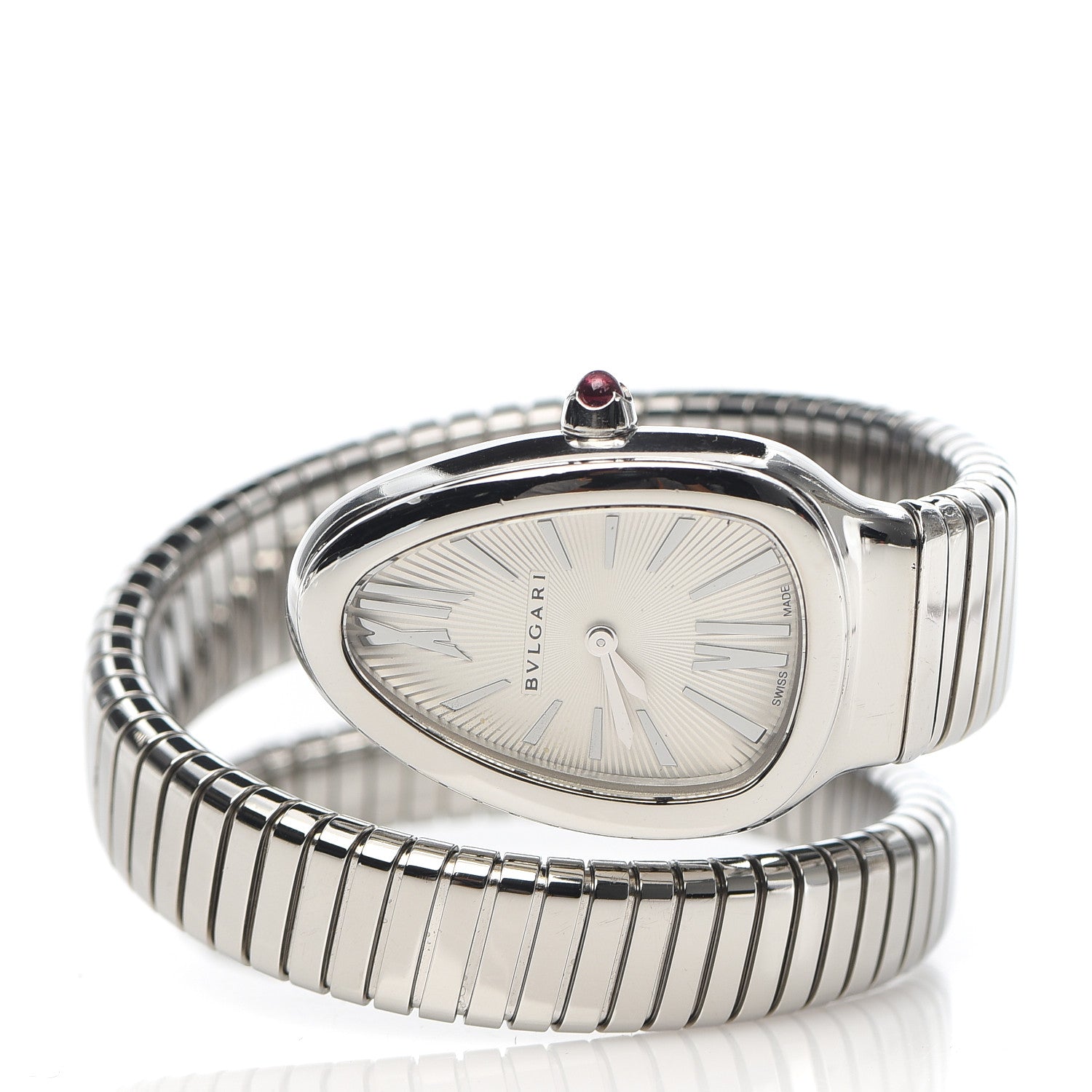 Bulgari Stainless Steel 35mm Serpenti Tubogas Quartz Watch 5 of 14