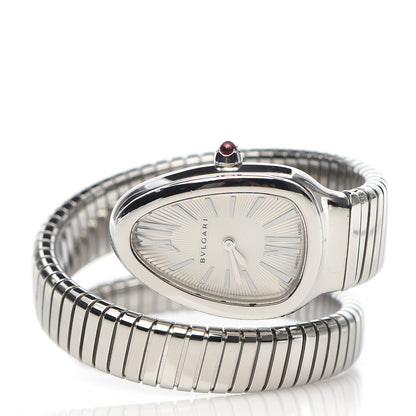 Bulgari Stainless Steel 35mm Serpenti Tubogas Quartz Watch 5 of 14