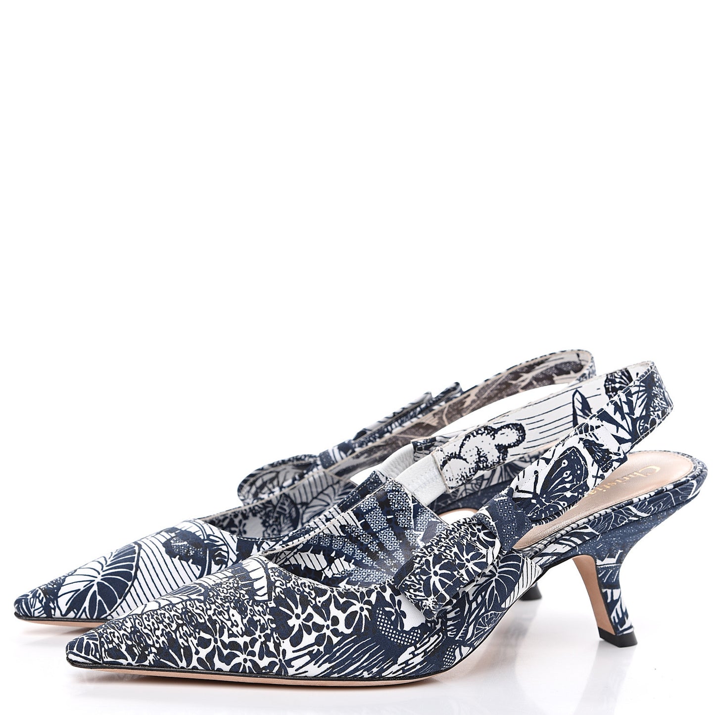 Toile De Jouy Sweet D Slingback Pumps 39 Off White